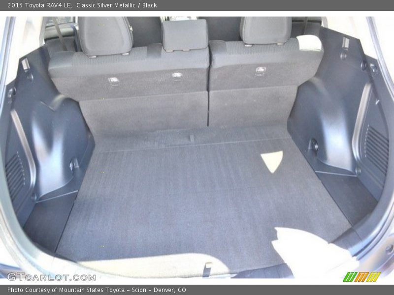 Classic Silver Metallic / Black 2015 Toyota RAV4 LE