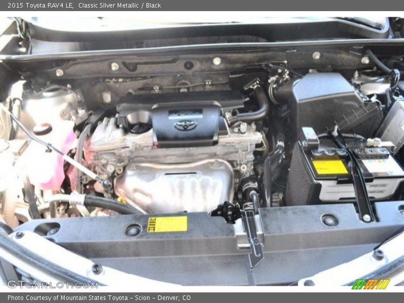 Classic Silver Metallic / Black 2015 Toyota RAV4 LE