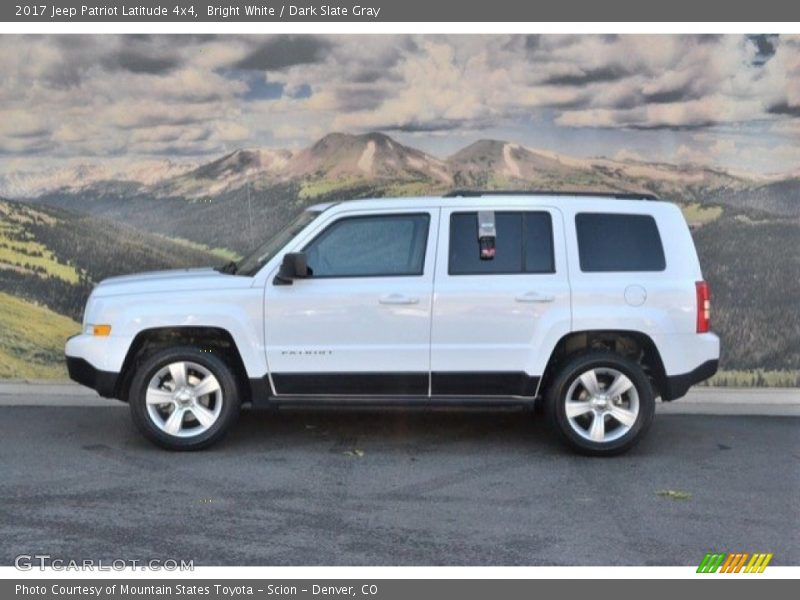 Bright White / Dark Slate Gray 2017 Jeep Patriot Latitude 4x4
