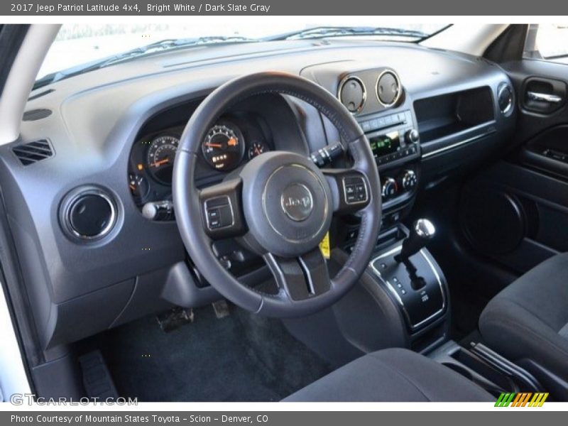 Bright White / Dark Slate Gray 2017 Jeep Patriot Latitude 4x4