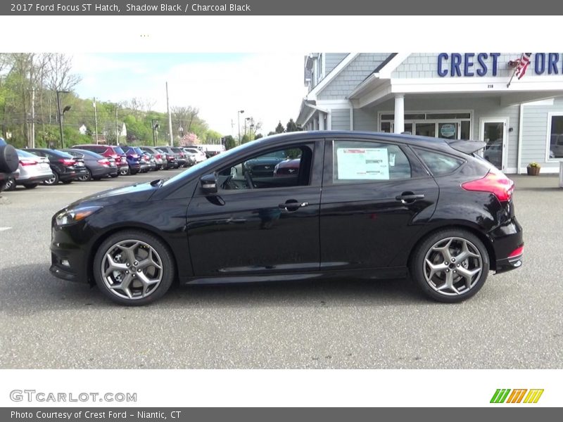 Shadow Black / Charcoal Black 2017 Ford Focus ST Hatch