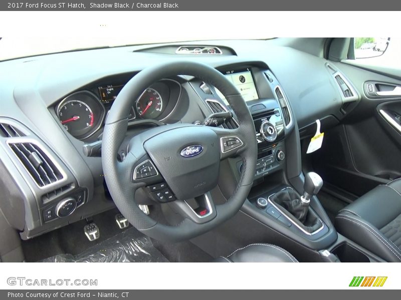 Shadow Black / Charcoal Black 2017 Ford Focus ST Hatch