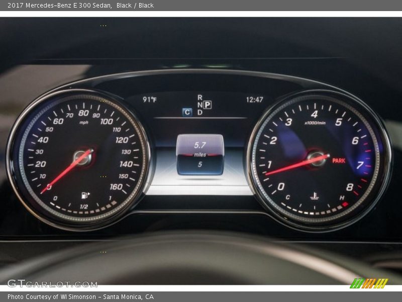 Black / Black 2017 Mercedes-Benz E 300 Sedan