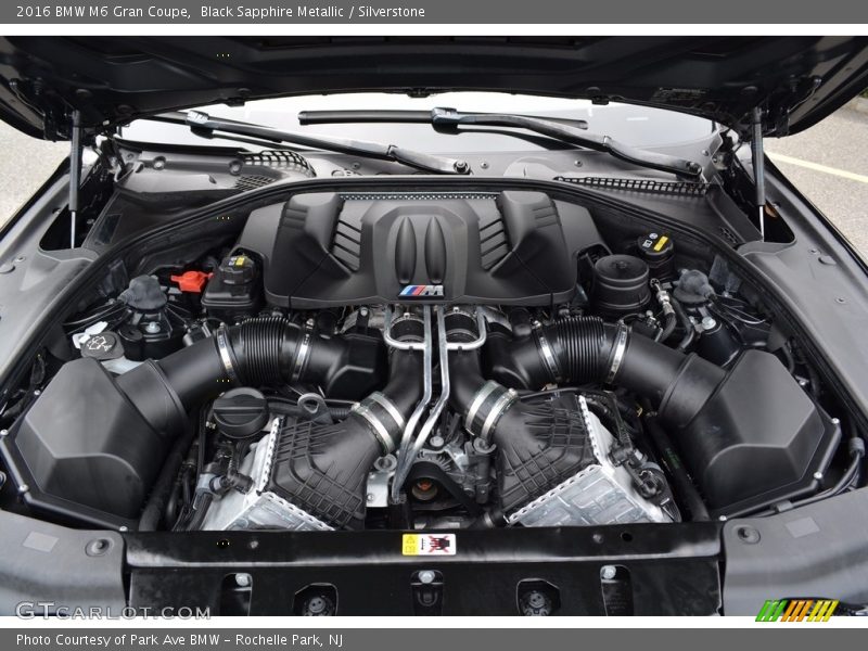  2016 M6 Gran Coupe Engine - 4.4 Liter M TwinPower Turbocharged DI DOHC 32-Valve VVT V8