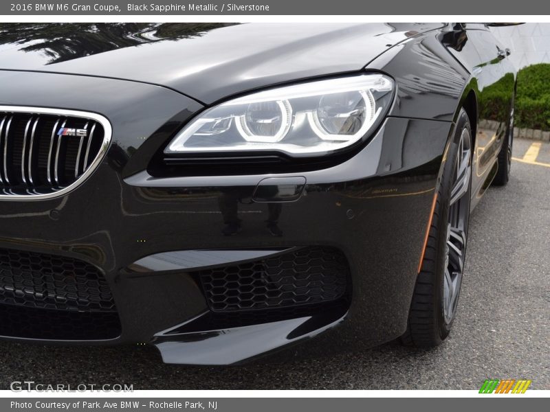 Black Sapphire Metallic / Silverstone 2016 BMW M6 Gran Coupe