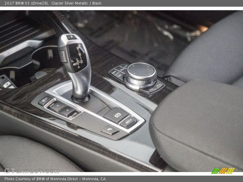 Glacier Silver Metallic / Black 2017 BMW X3 sDrive28i