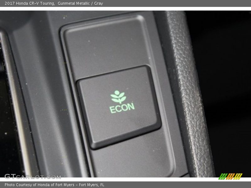 Gunmetal Metallic / Gray 2017 Honda CR-V Touring