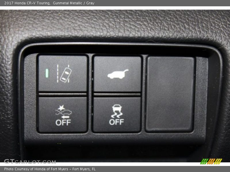 Gunmetal Metallic / Gray 2017 Honda CR-V Touring
