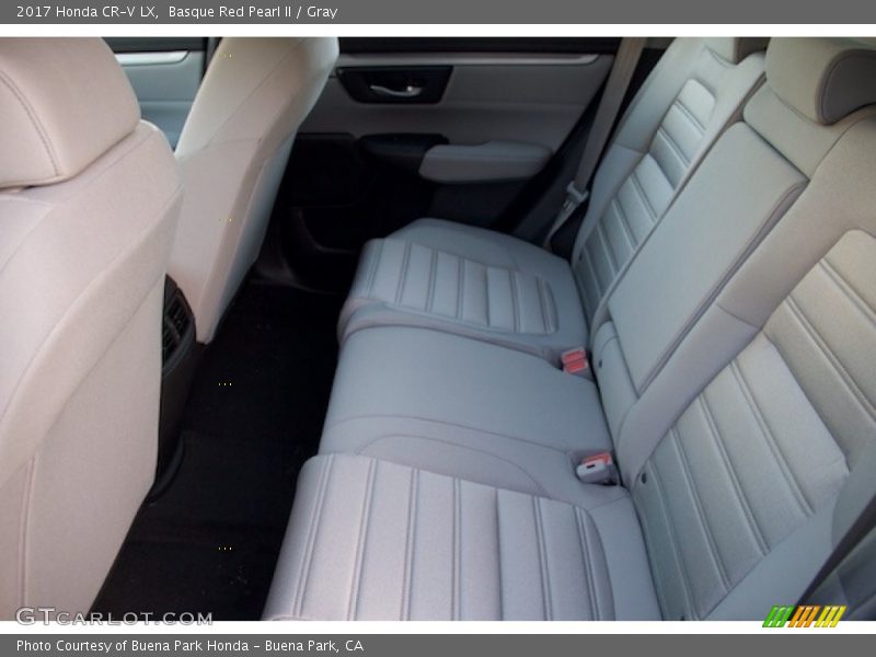 Basque Red Pearl II / Gray 2017 Honda CR-V LX