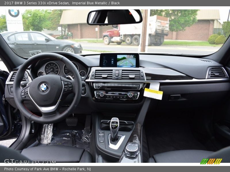 Imperial Blue Metallic / Black 2017 BMW 3 Series 330i xDrive Sedan