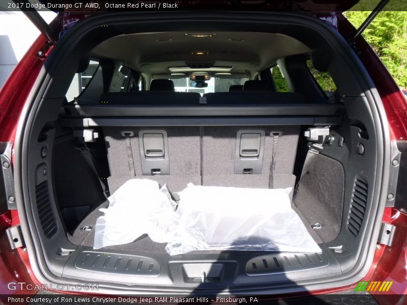 Octane Red Pearl / Black 2017 Dodge Durango GT AWD