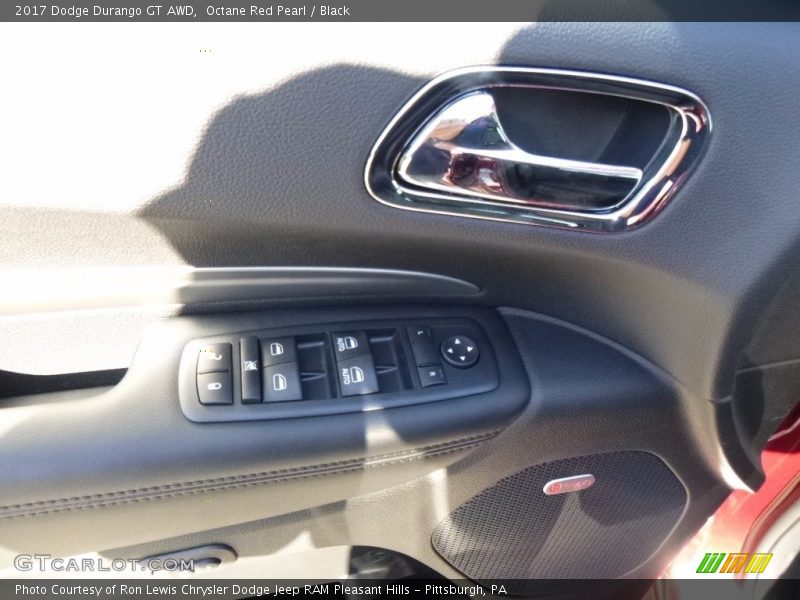 Octane Red Pearl / Black 2017 Dodge Durango GT AWD