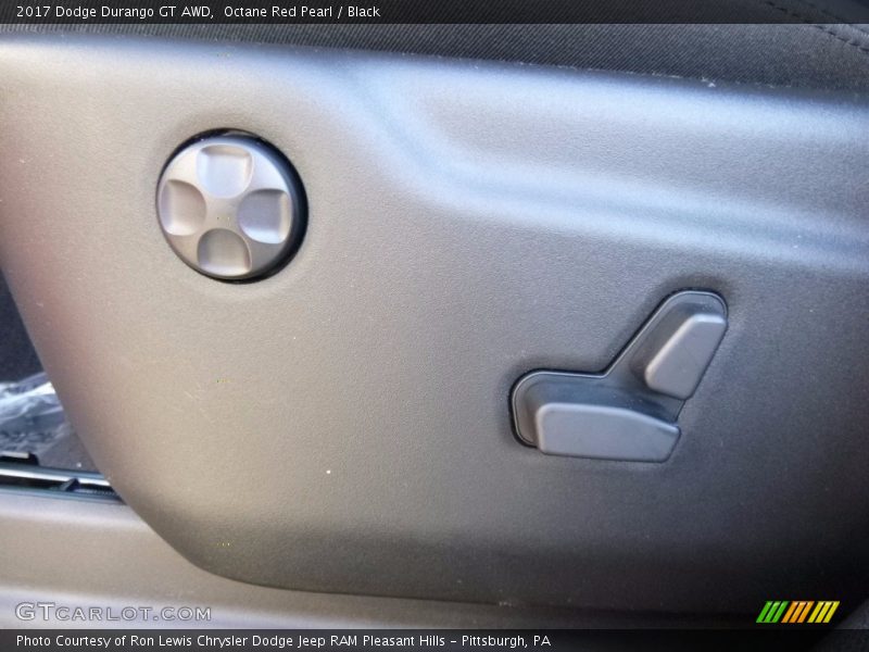 Octane Red Pearl / Black 2017 Dodge Durango GT AWD