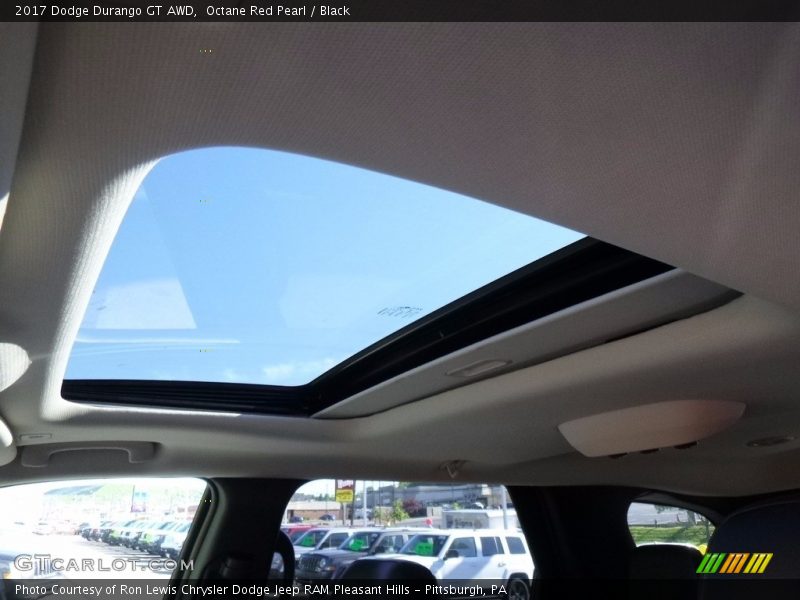 Octane Red Pearl / Black 2017 Dodge Durango GT AWD