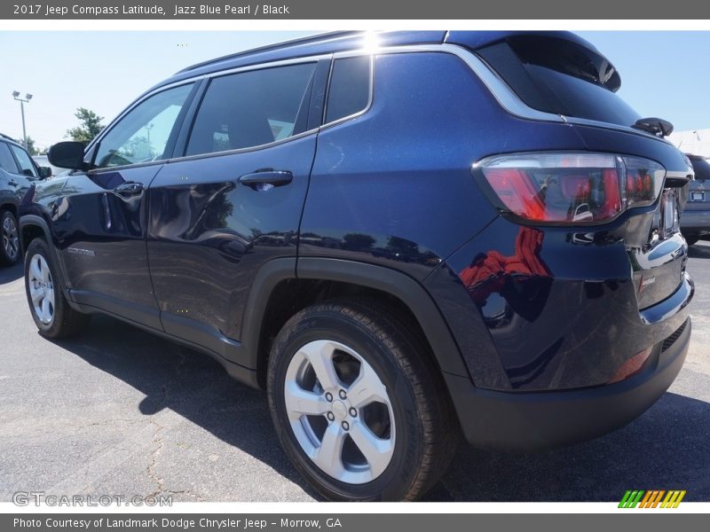 Jazz Blue Pearl / Black 2017 Jeep Compass Latitude