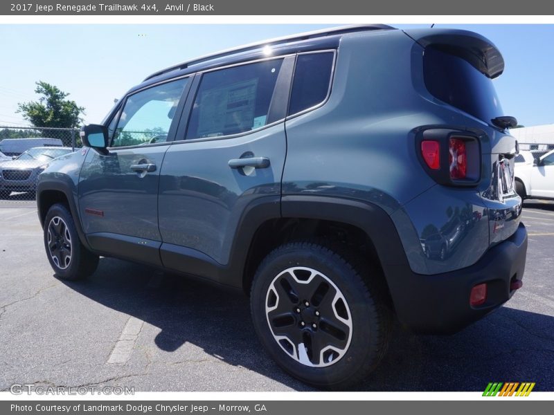 Anvil / Black 2017 Jeep Renegade Trailhawk 4x4