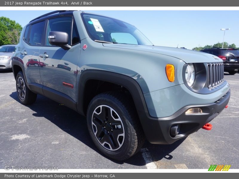 Anvil / Black 2017 Jeep Renegade Trailhawk 4x4