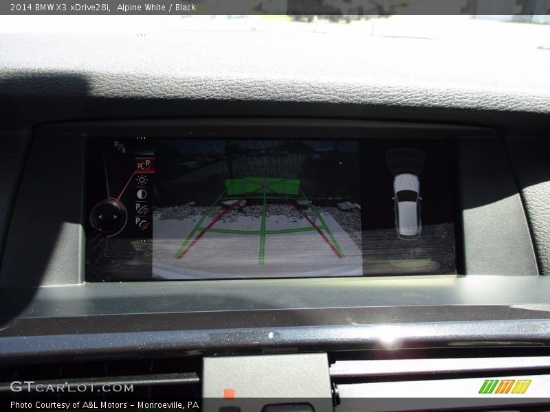 Alpine White / Black 2014 BMW X3 xDrive28i