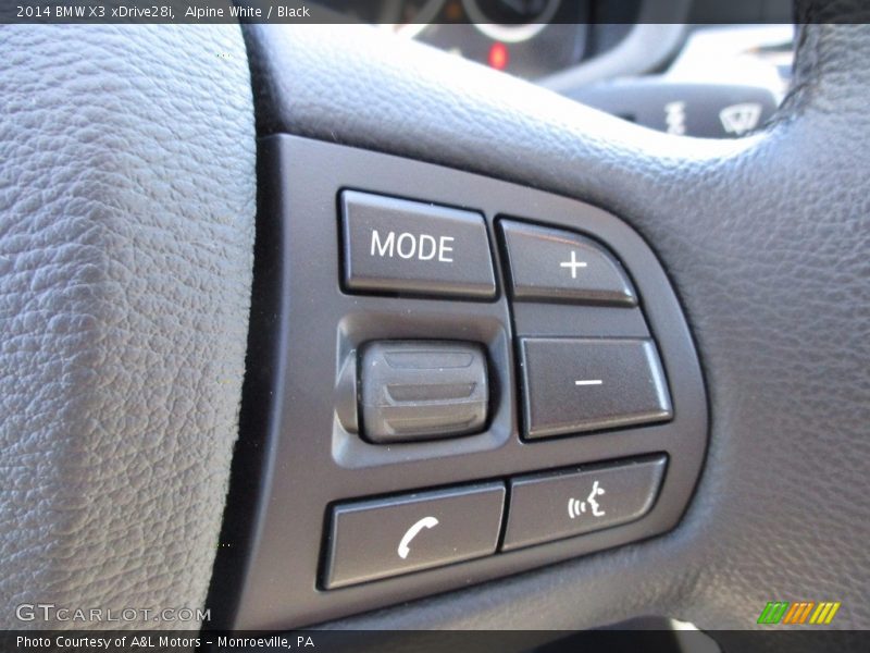 Alpine White / Black 2014 BMW X3 xDrive28i