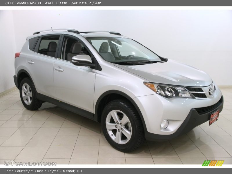 Classic Silver Metallic / Ash 2014 Toyota RAV4 XLE AWD