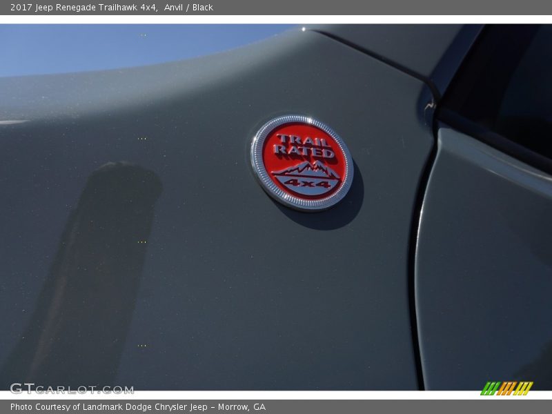 Anvil / Black 2017 Jeep Renegade Trailhawk 4x4