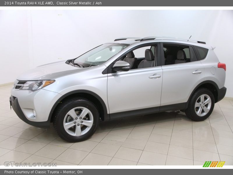 Classic Silver Metallic / Ash 2014 Toyota RAV4 XLE AWD