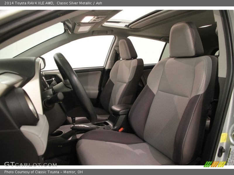 Classic Silver Metallic / Ash 2014 Toyota RAV4 XLE AWD