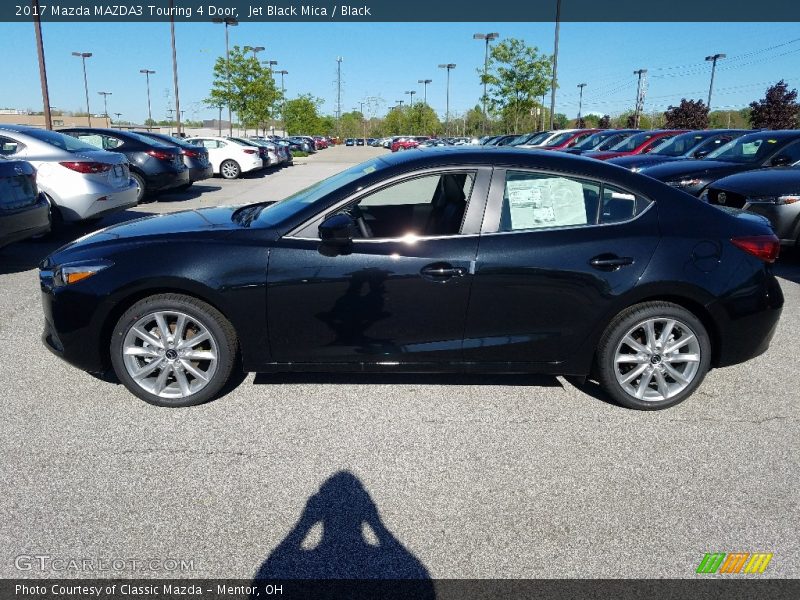 Jet Black Mica / Black 2017 Mazda MAZDA3 Touring 4 Door