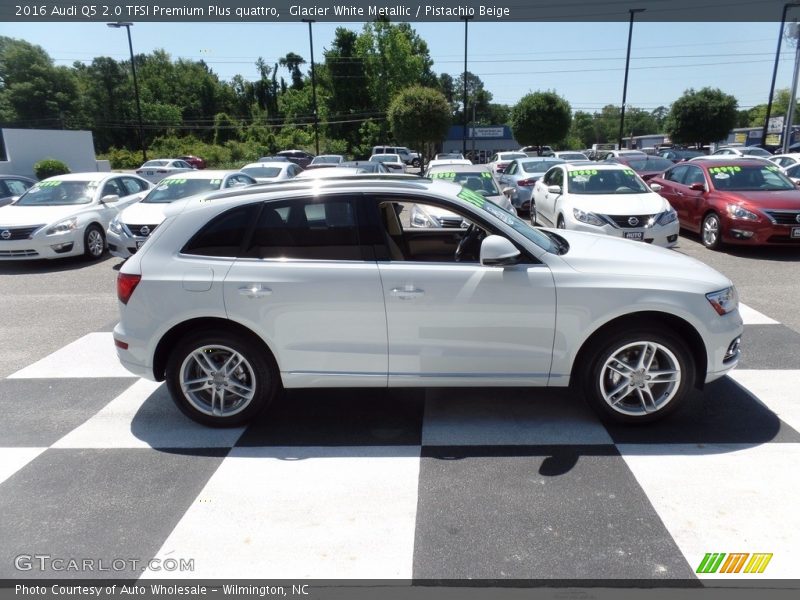 Glacier White Metallic / Pistachio Beige 2016 Audi Q5 2.0 TFSI Premium Plus quattro