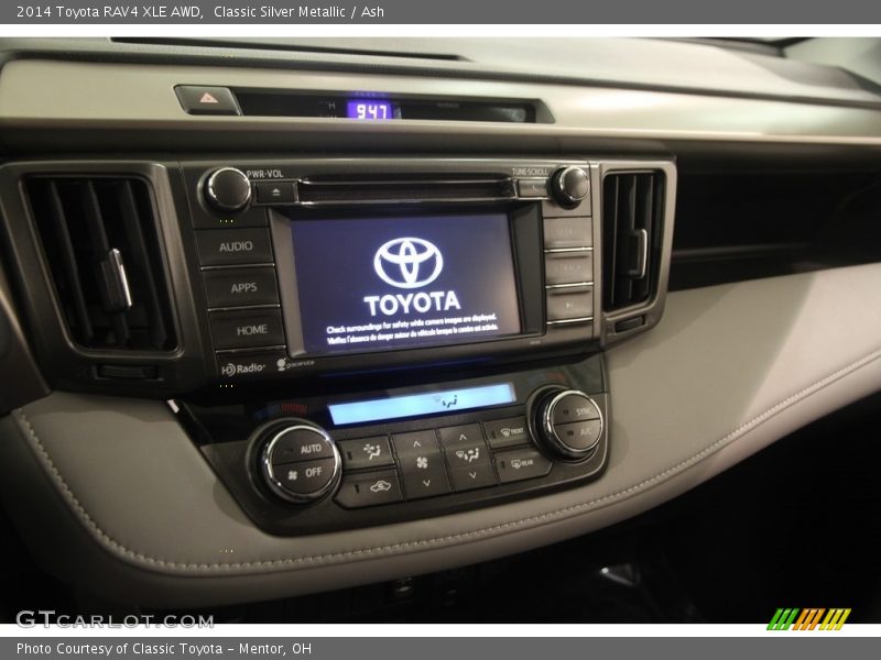 Classic Silver Metallic / Ash 2014 Toyota RAV4 XLE AWD