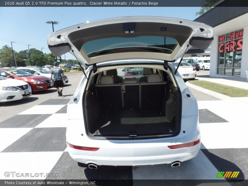 Glacier White Metallic / Pistachio Beige 2016 Audi Q5 2.0 TFSI Premium Plus quattro