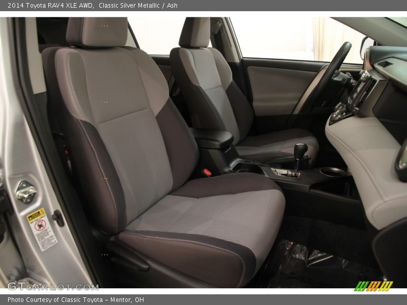 Classic Silver Metallic / Ash 2014 Toyota RAV4 XLE AWD