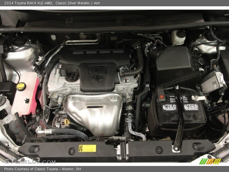 Classic Silver Metallic / Ash 2014 Toyota RAV4 XLE AWD