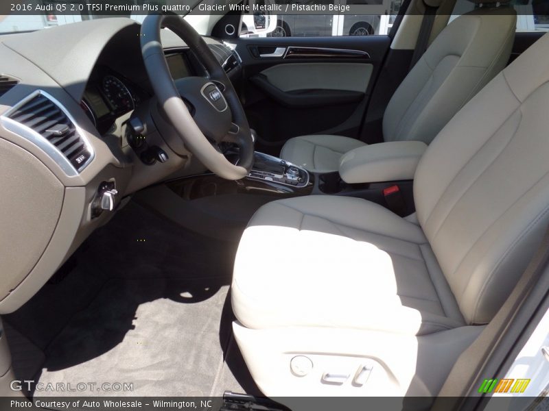 Glacier White Metallic / Pistachio Beige 2016 Audi Q5 2.0 TFSI Premium Plus quattro