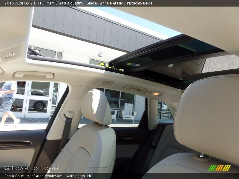 Glacier White Metallic / Pistachio Beige 2016 Audi Q5 2.0 TFSI Premium Plus quattro