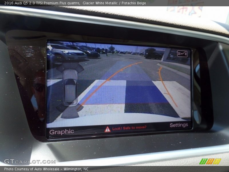 Glacier White Metallic / Pistachio Beige 2016 Audi Q5 2.0 TFSI Premium Plus quattro