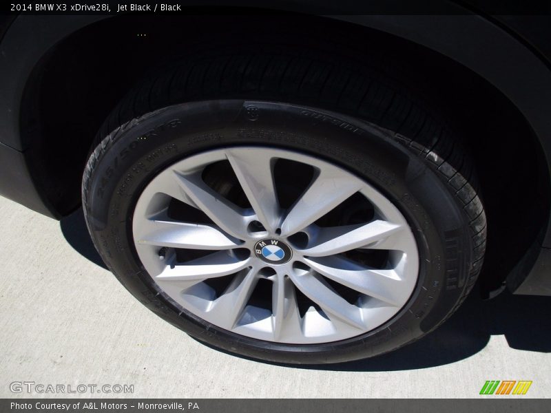Jet Black / Black 2014 BMW X3 xDrive28i