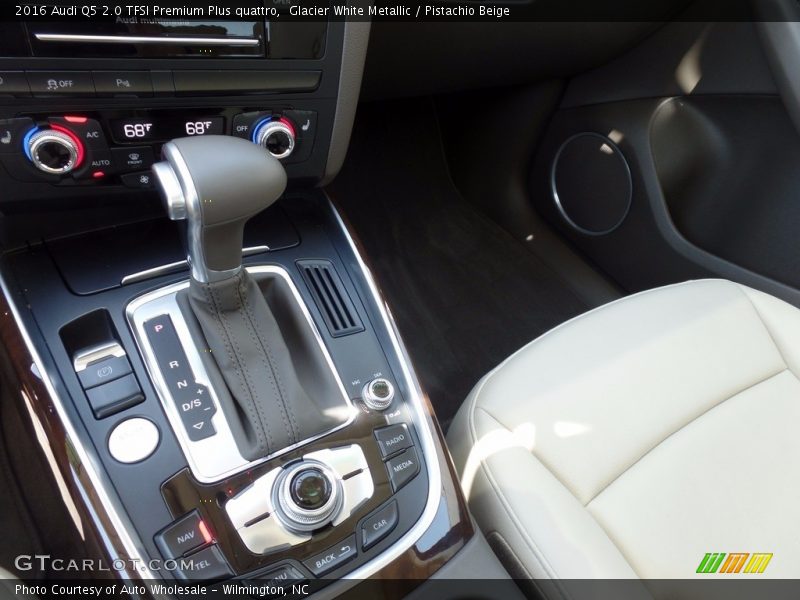 Glacier White Metallic / Pistachio Beige 2016 Audi Q5 2.0 TFSI Premium Plus quattro