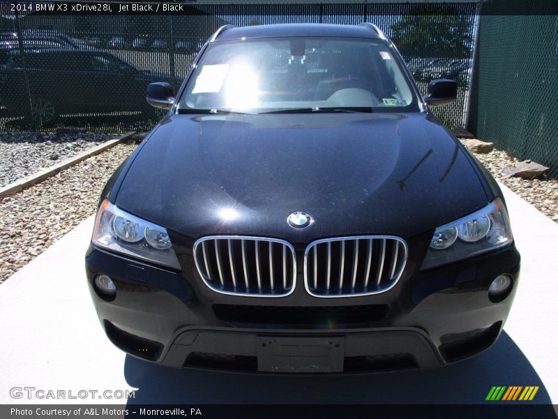 Jet Black / Black 2014 BMW X3 xDrive28i