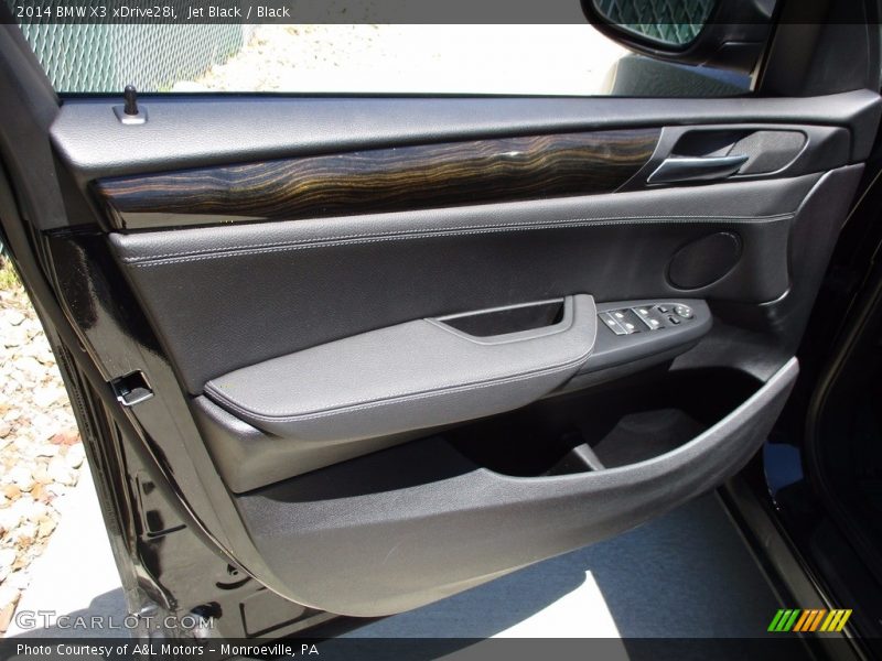 Jet Black / Black 2014 BMW X3 xDrive28i