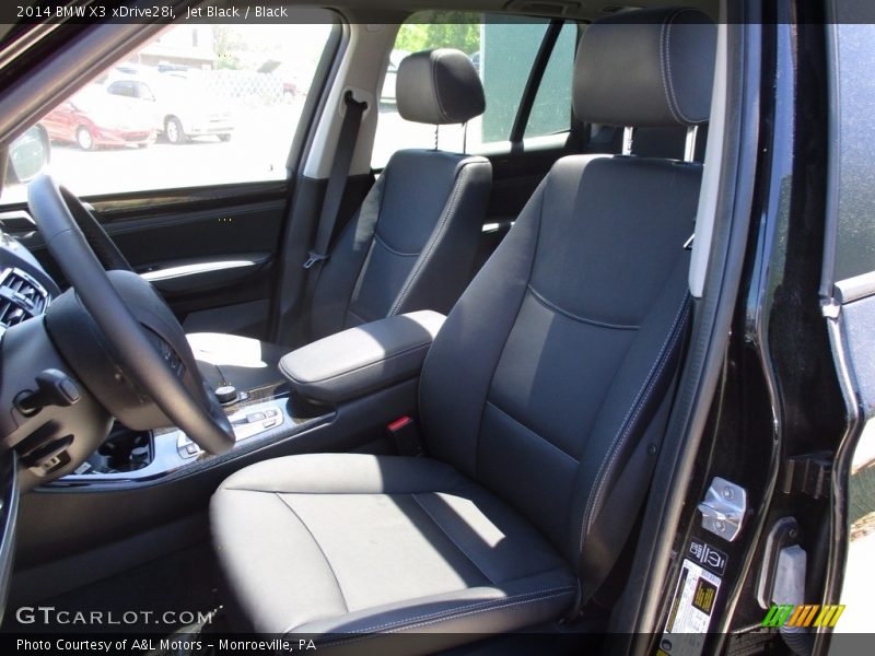 Jet Black / Black 2014 BMW X3 xDrive28i