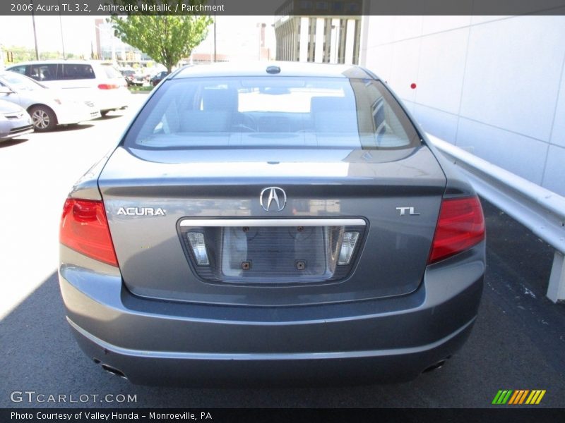 Anthracite Metallic / Parchment 2006 Acura TL 3.2