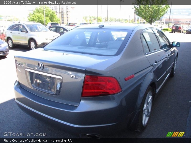 Anthracite Metallic / Parchment 2006 Acura TL 3.2