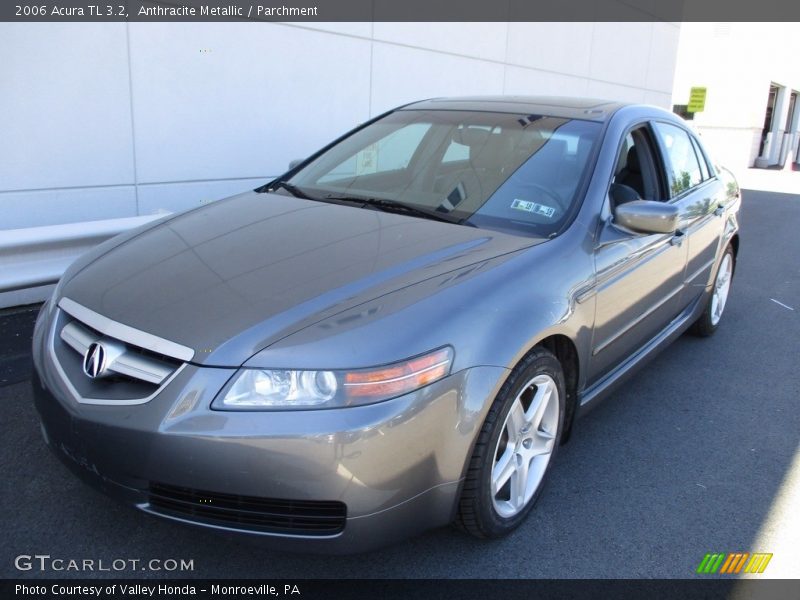 Anthracite Metallic / Parchment 2006 Acura TL 3.2