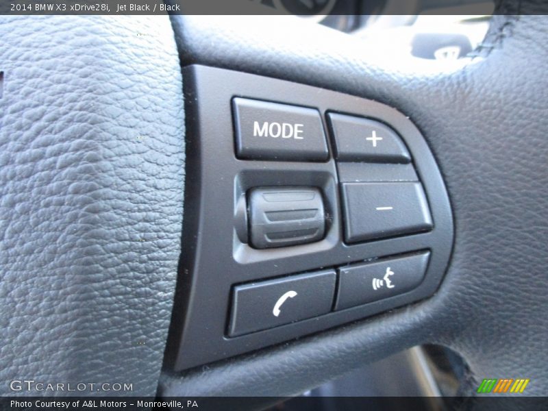 Jet Black / Black 2014 BMW X3 xDrive28i