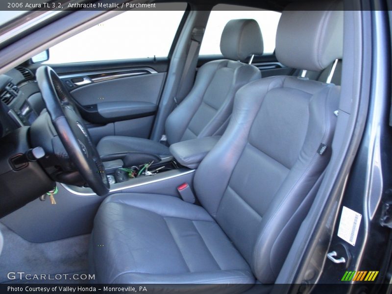 Anthracite Metallic / Parchment 2006 Acura TL 3.2