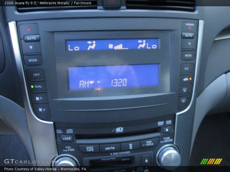 Anthracite Metallic / Parchment 2006 Acura TL 3.2