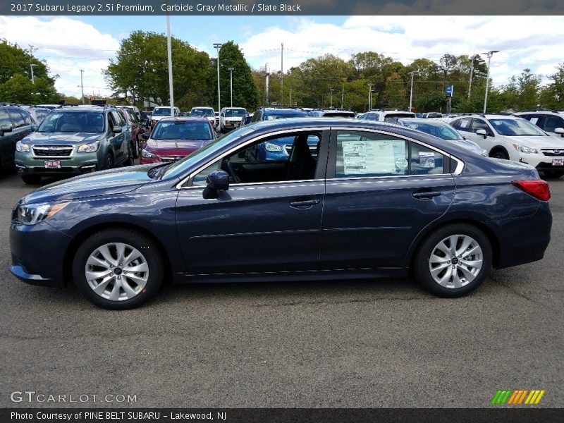 Carbide Gray Metallic / Slate Black 2017 Subaru Legacy 2.5i Premium