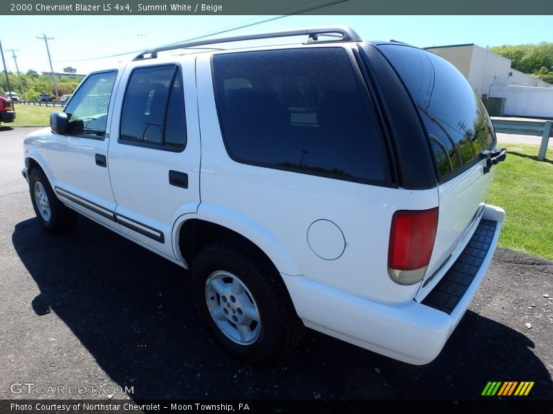 Summit White / Beige 2000 Chevrolet Blazer LS 4x4