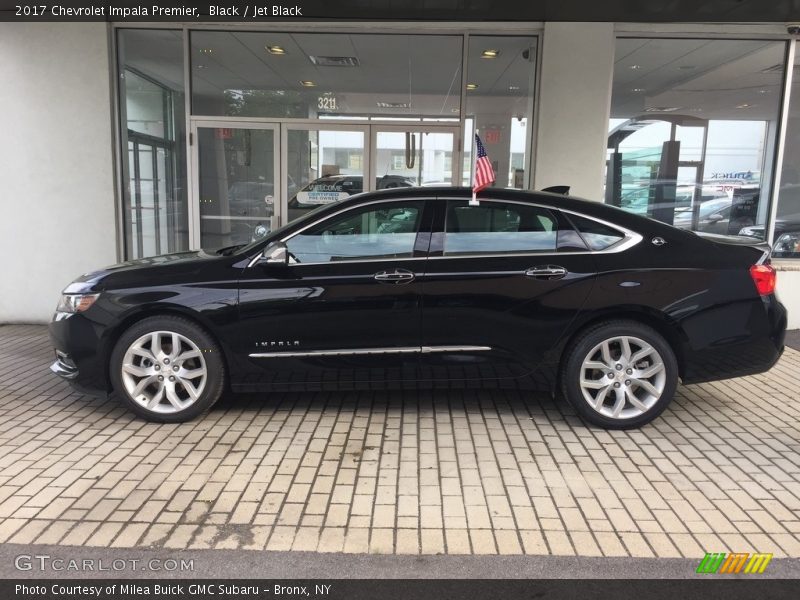 Black / Jet Black 2017 Chevrolet Impala Premier